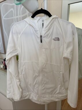 The North Face Women's Canyonlands Full-Zip Fleece Hoodie - White, Size S